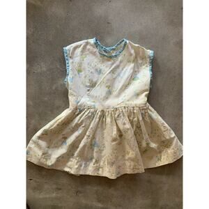 Vintage 50's Girls Novelty Print Dress size 9-12 Months